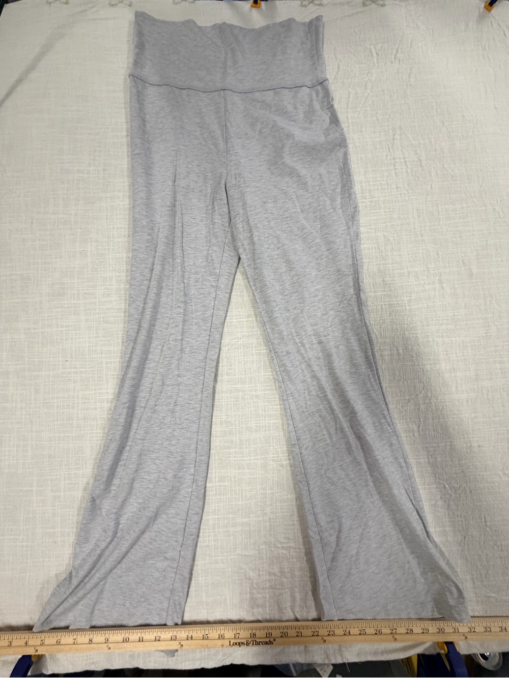 Anko grey marl flare pants size 12 women’s